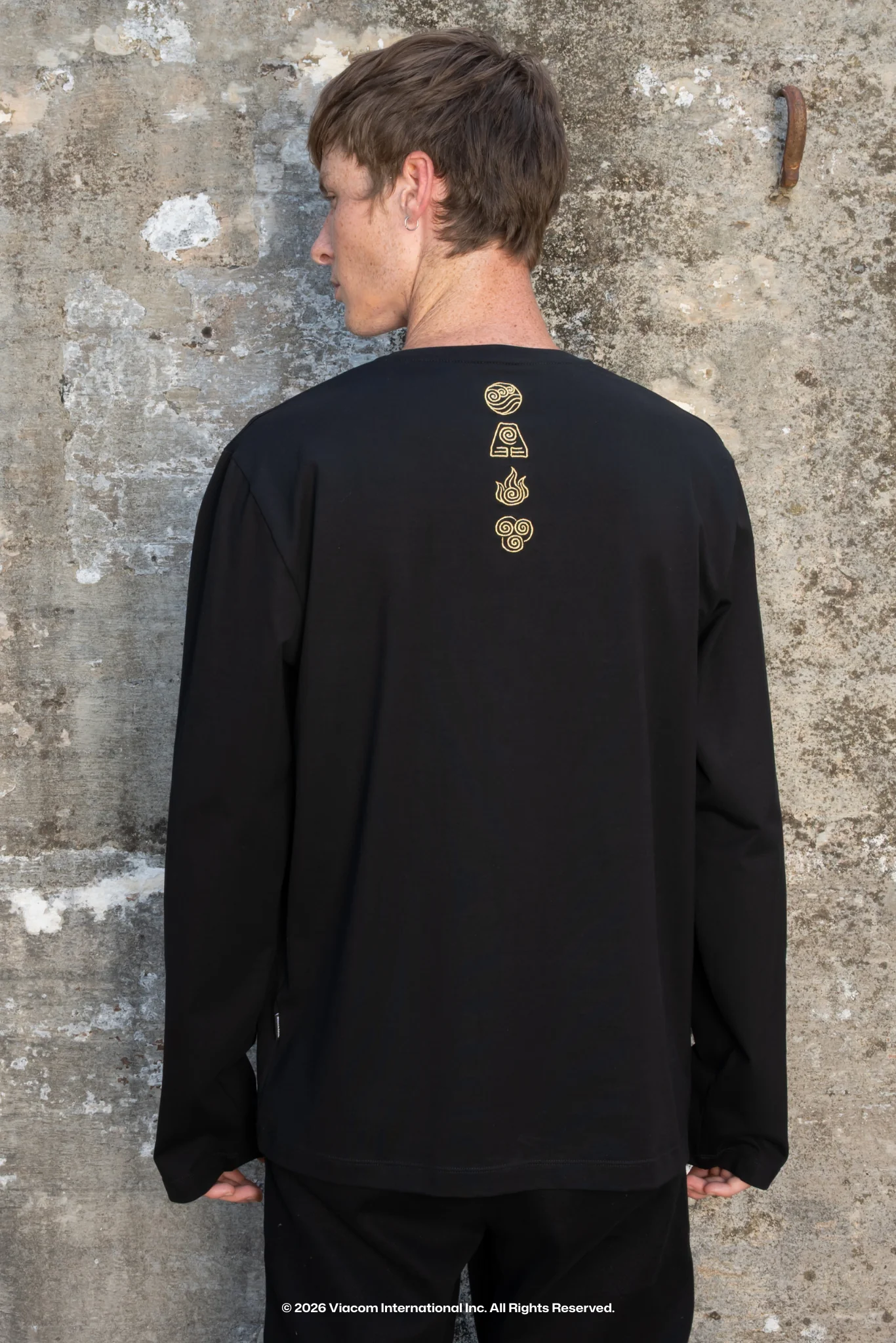 All Elements Talisman Long Sleeve Oversized Boyfriend Tee - Image 3