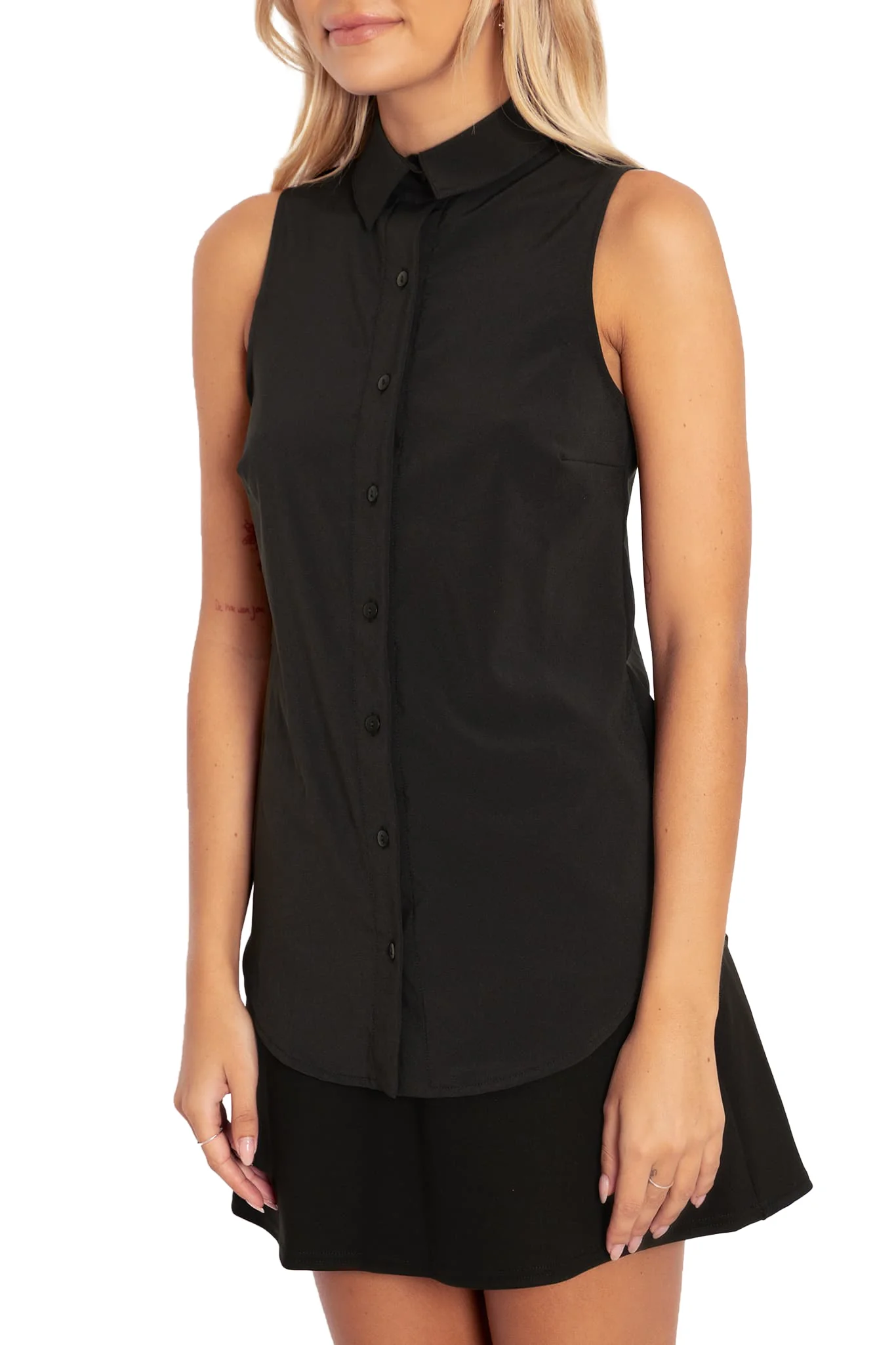 Black Business Time Shirt - Image 3