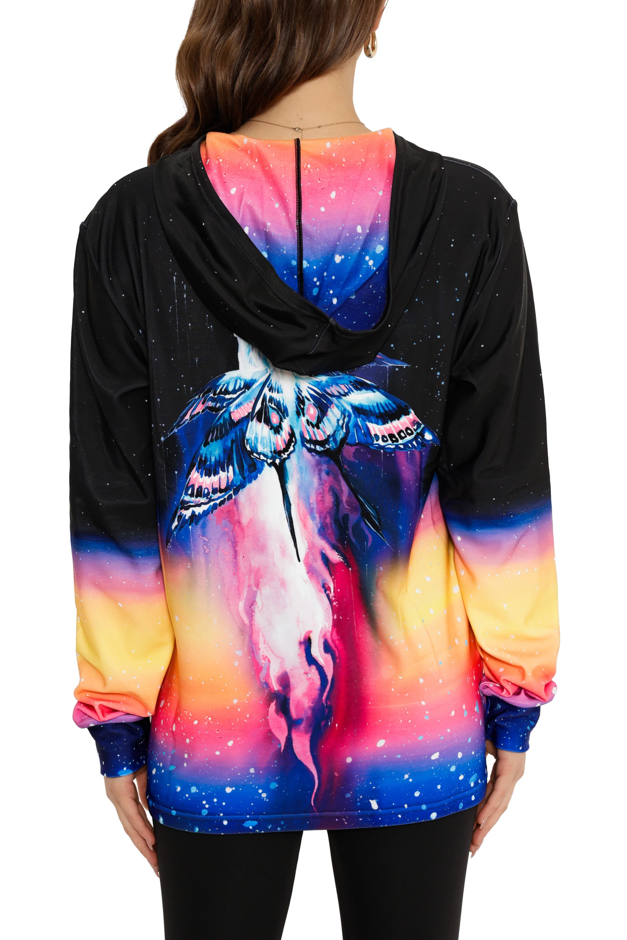 Burning On The Inside Hoodie Sweater - Image 4