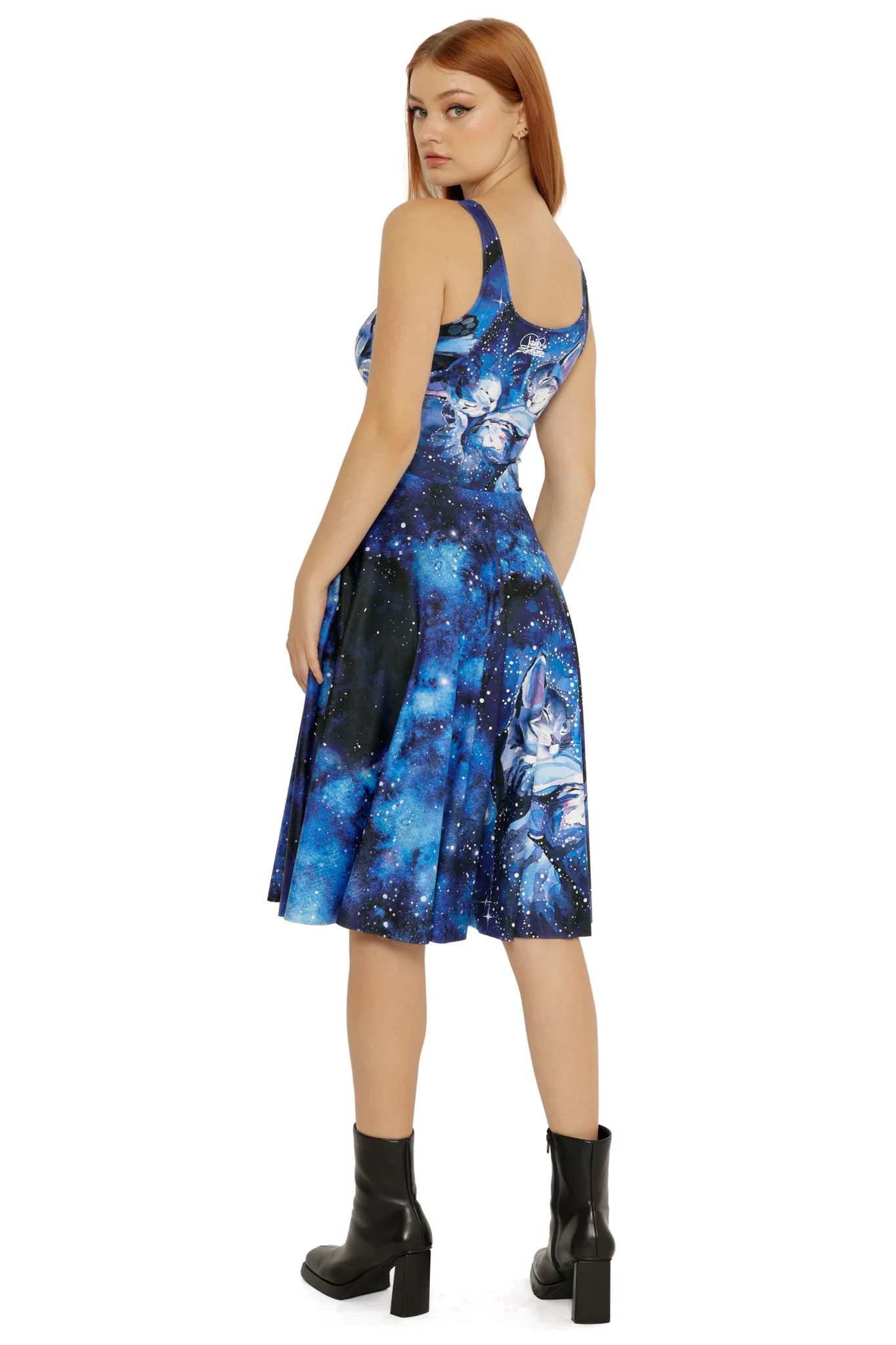 Celestial Cuddling Scoop Midi Dress - Image 3