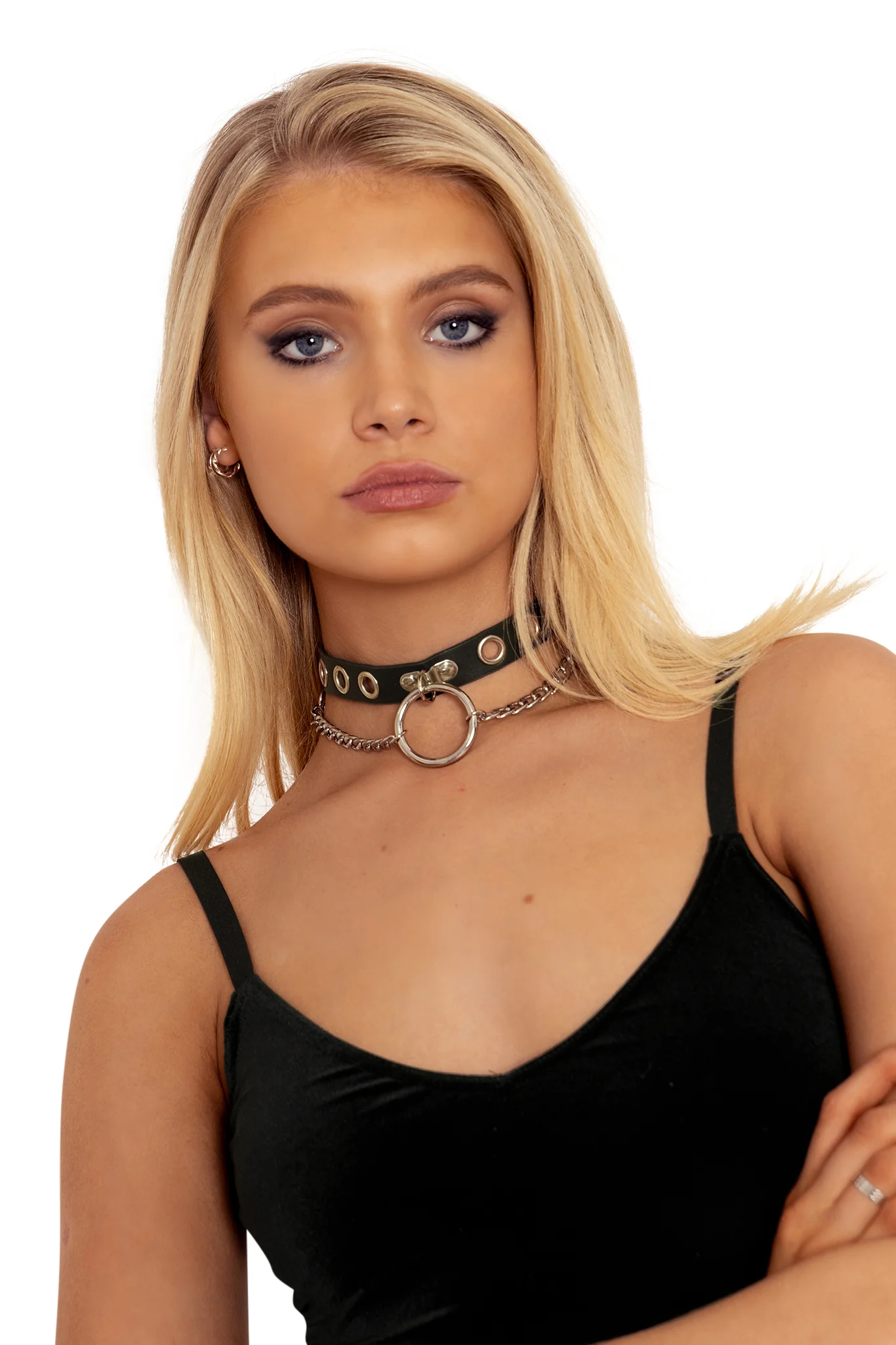 Chain Reaction Eyelet Choker - Image 4