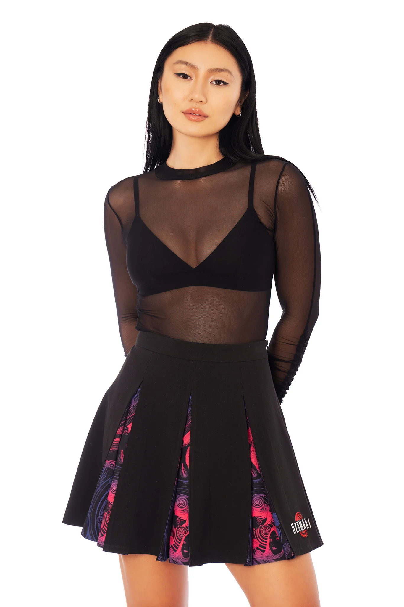 Coiling Chapters Pleated Skirt - Image 4