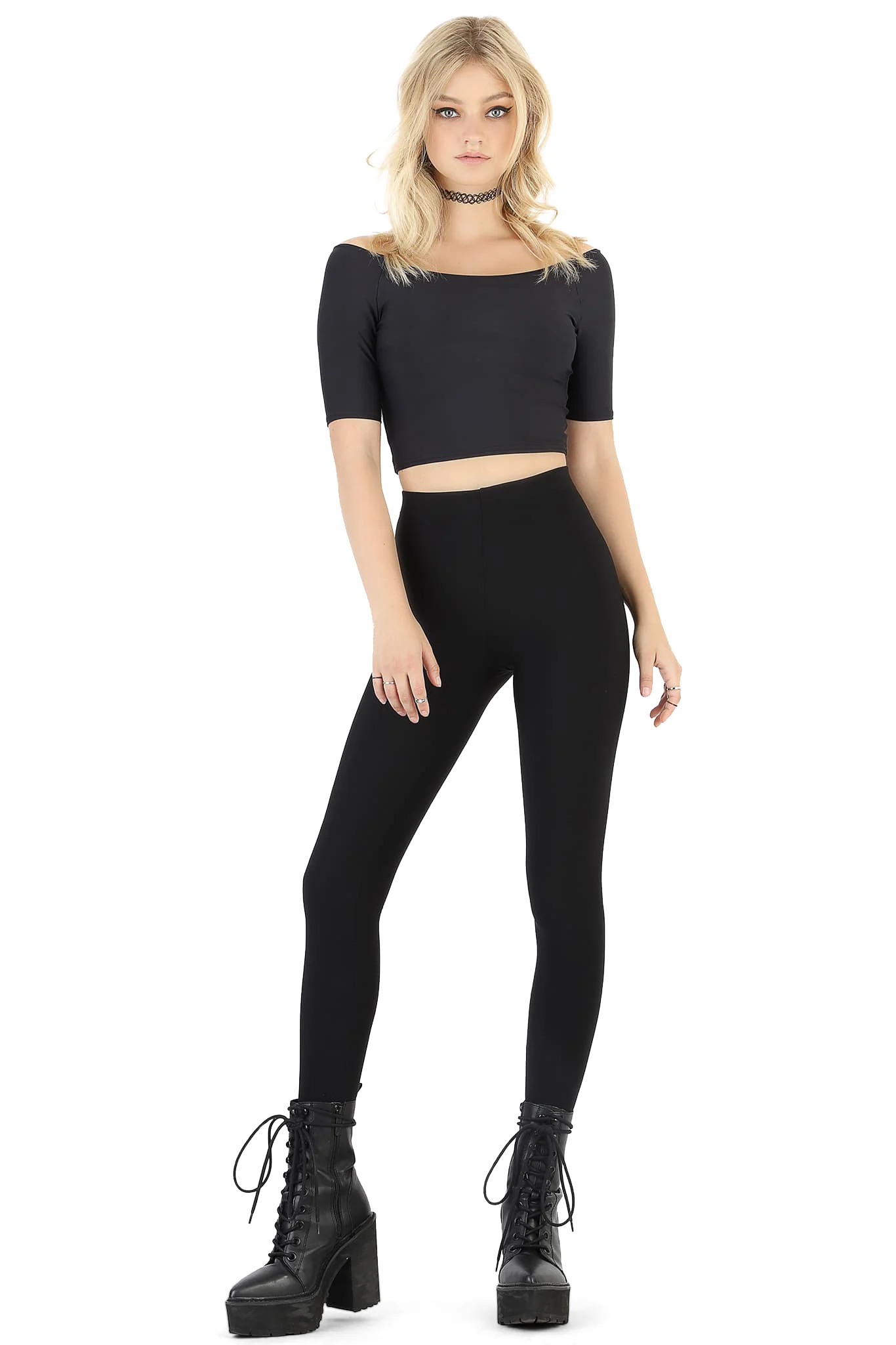 Cosy High Waisted Leggings - Image 3