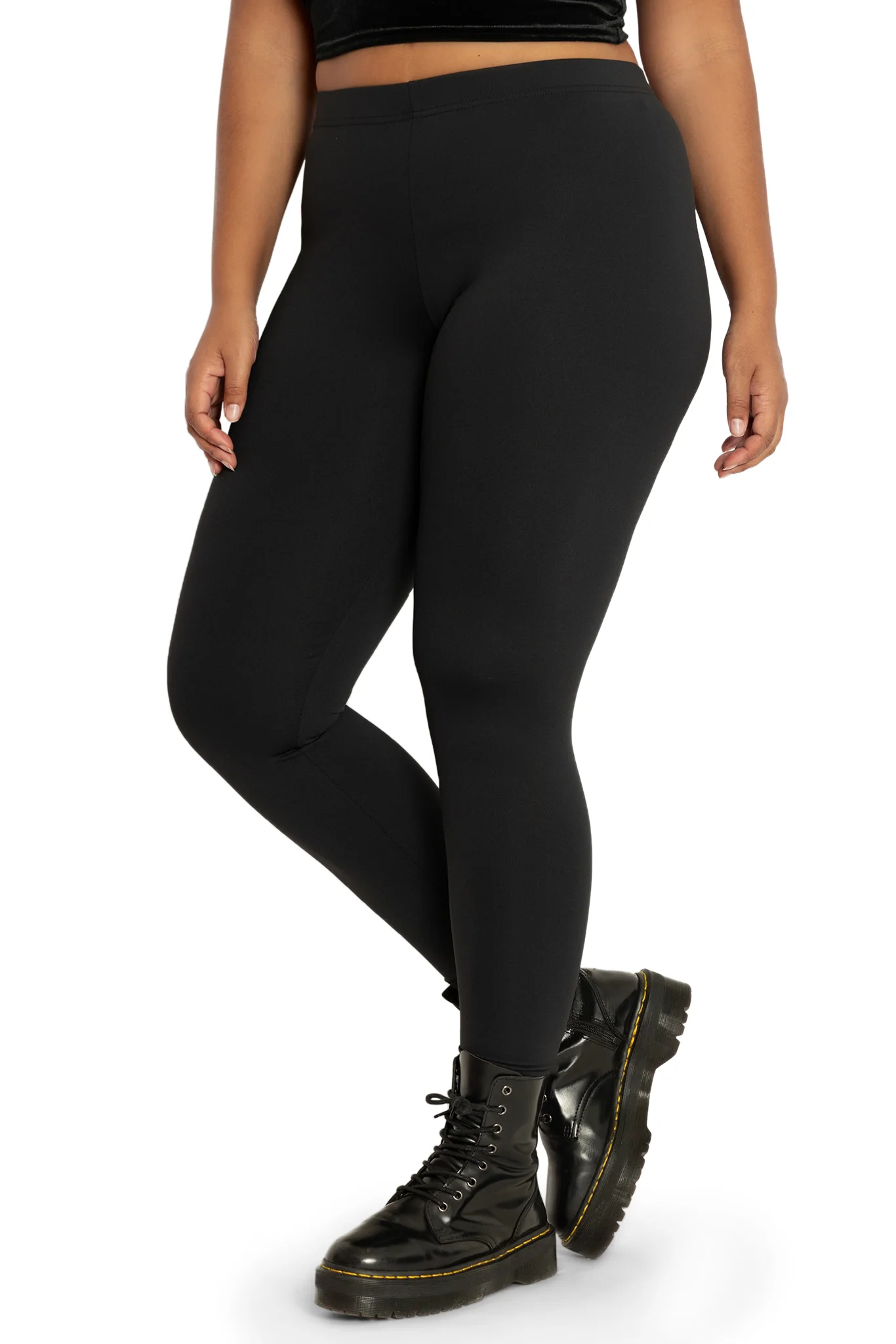 Cosy High Waisted Leggings - Image 4