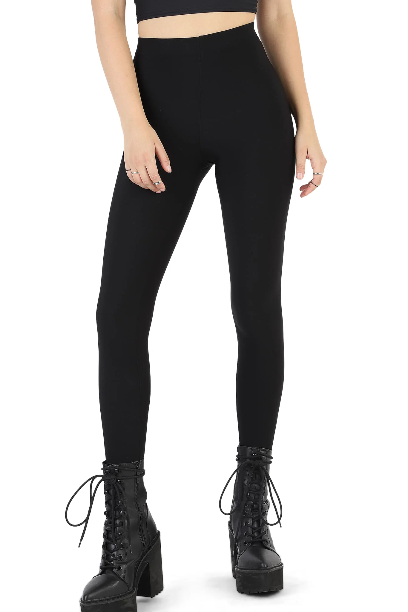 Cosy High Waisted Leggings - Image 6