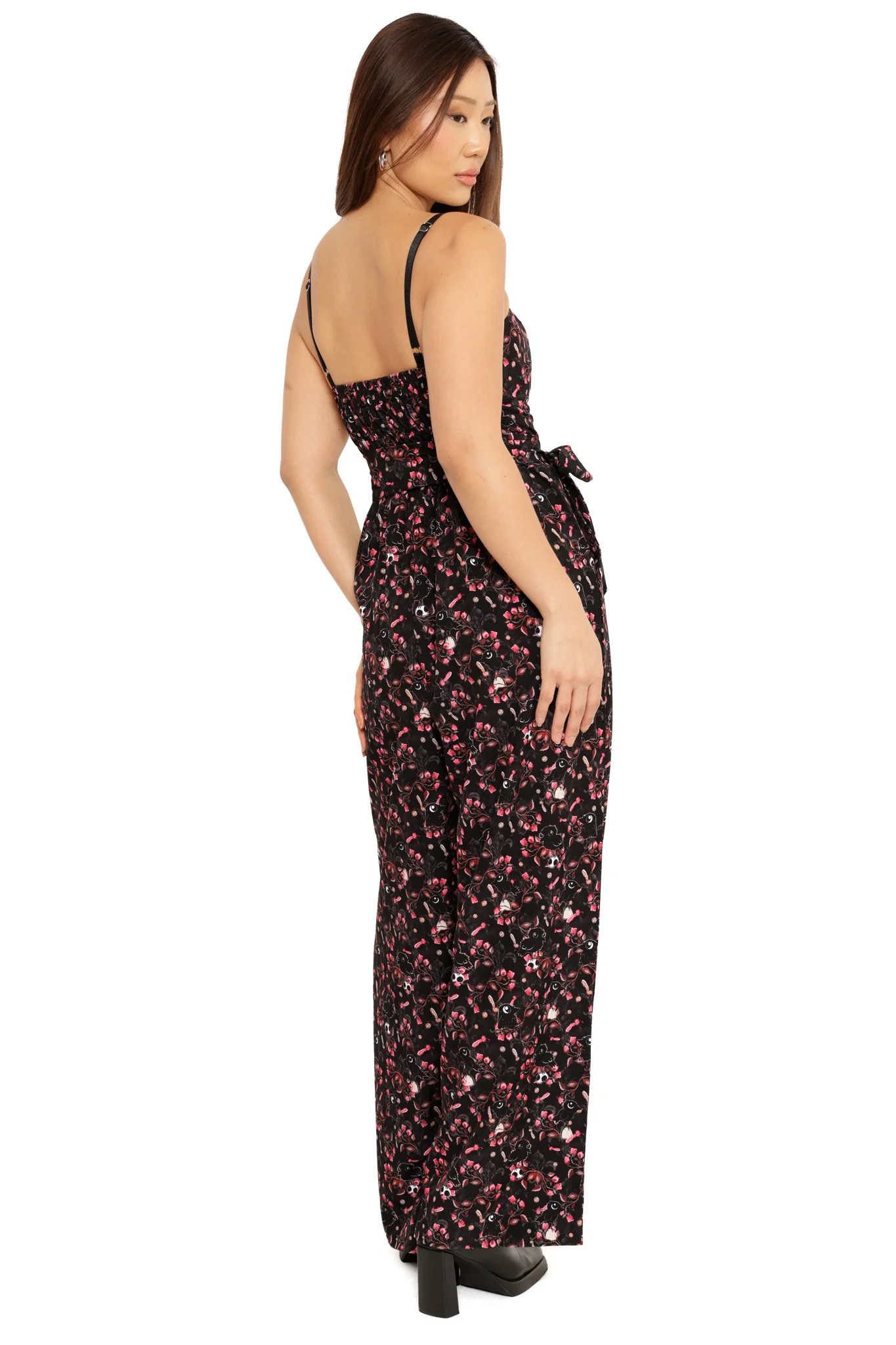 Crows in the Dark Long Lounge Jumpsuit - Image 3
