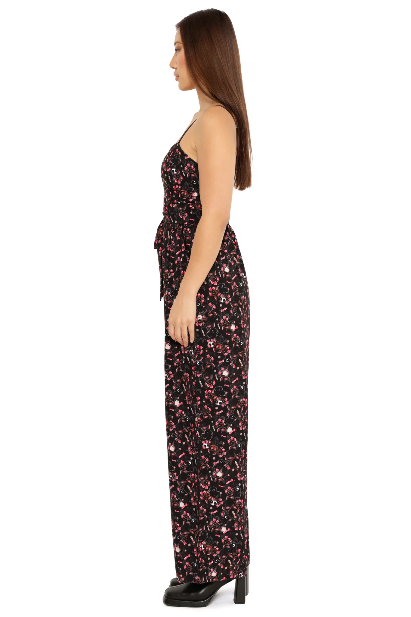 Crows in the Dark Long Lounge Jumpsuit - Image 4