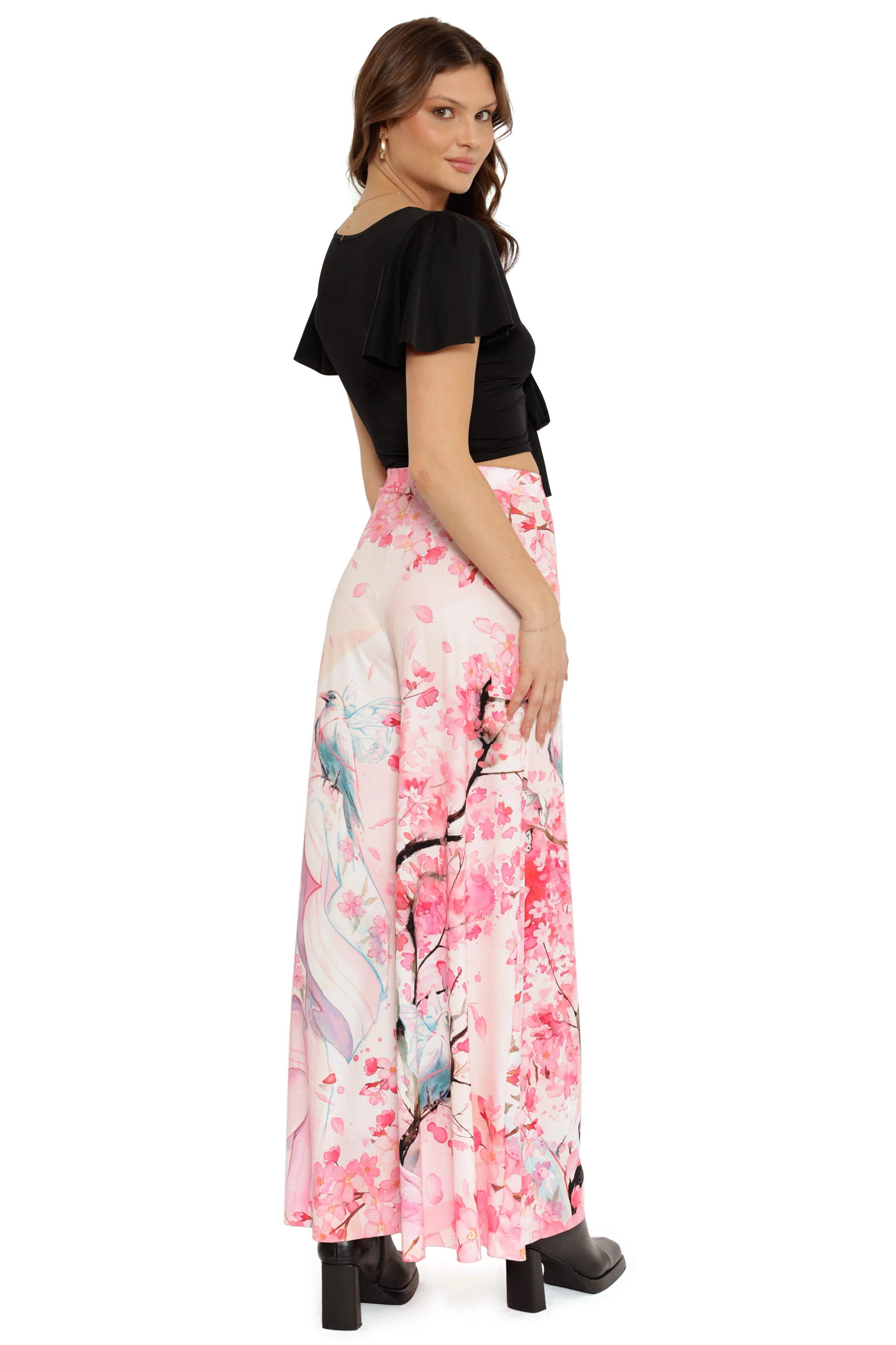 Death's Friend Palazzo Pants - Image 3