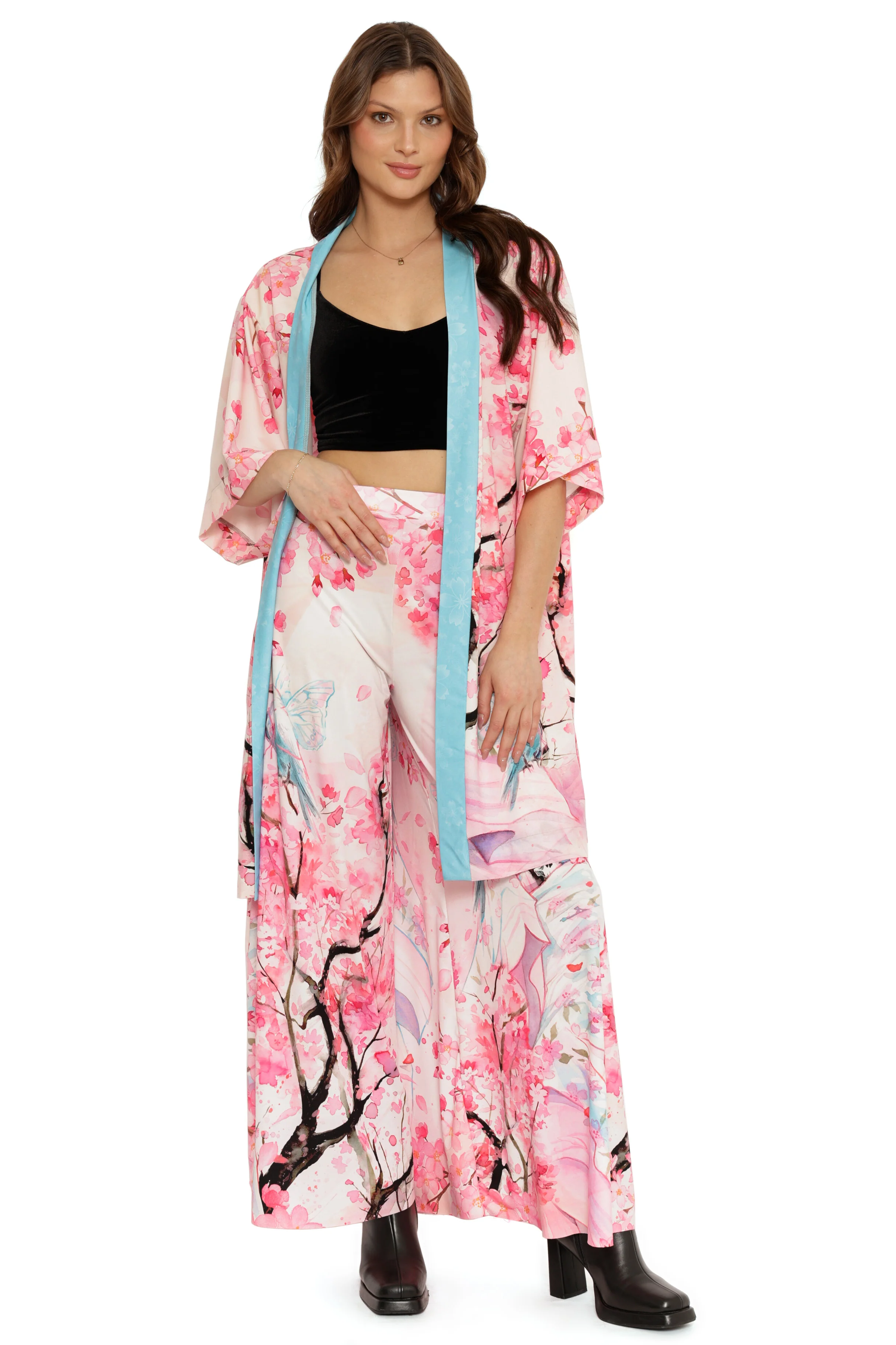 Death's Friend Palazzo Pants - Image 4