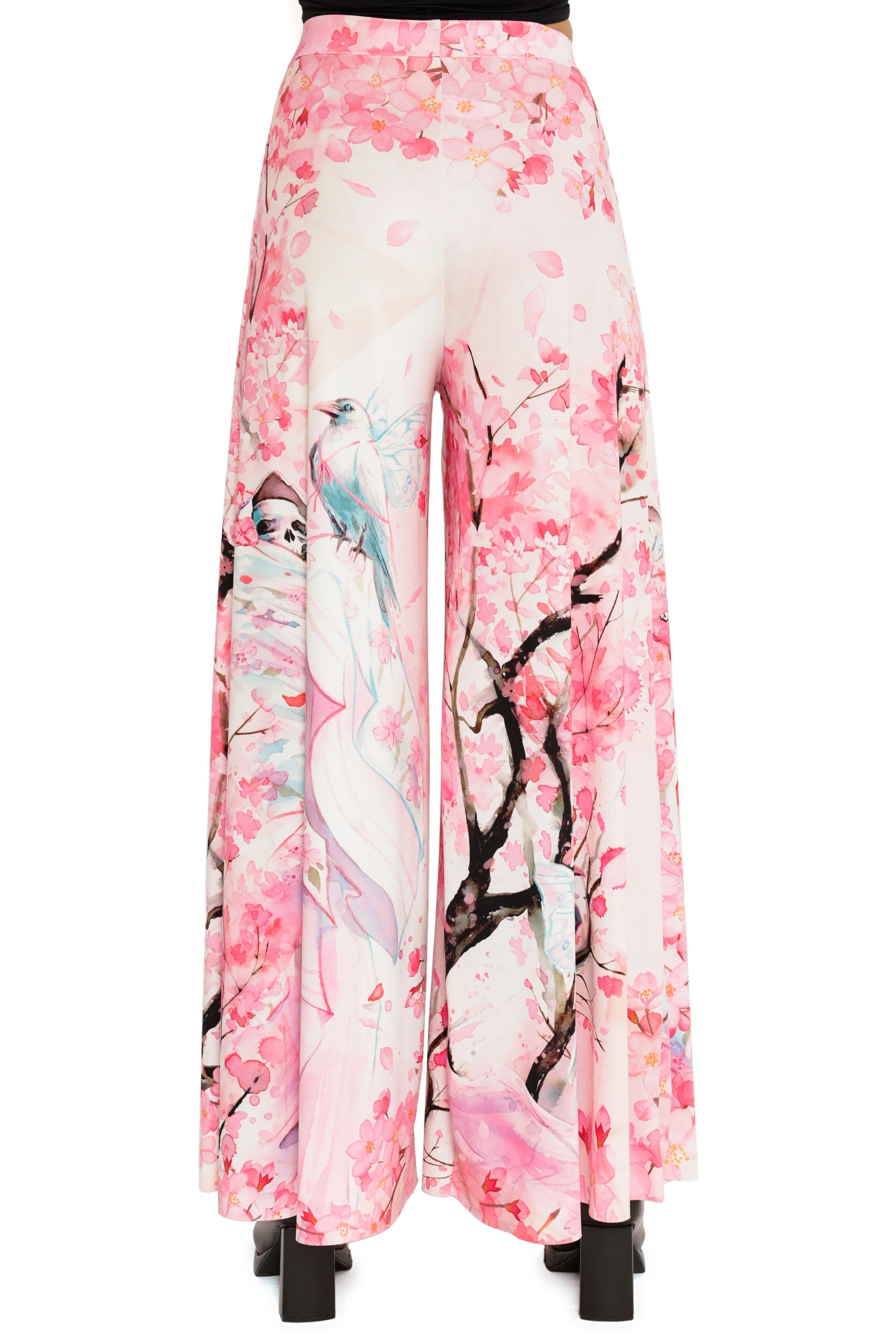 Death's Friend Palazzo Pants - Image 5