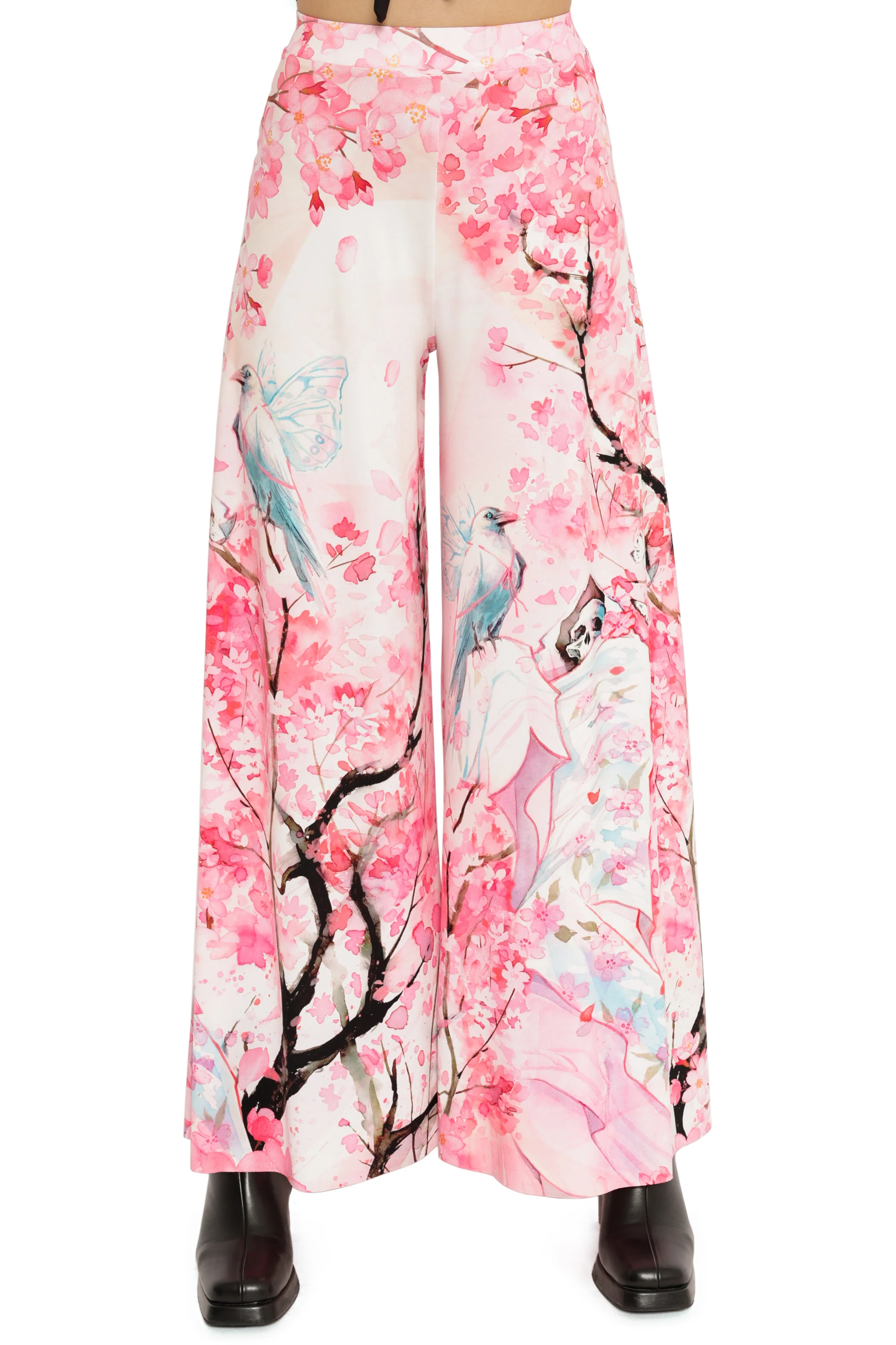 Death's Friend Palazzo Pants - Image 6