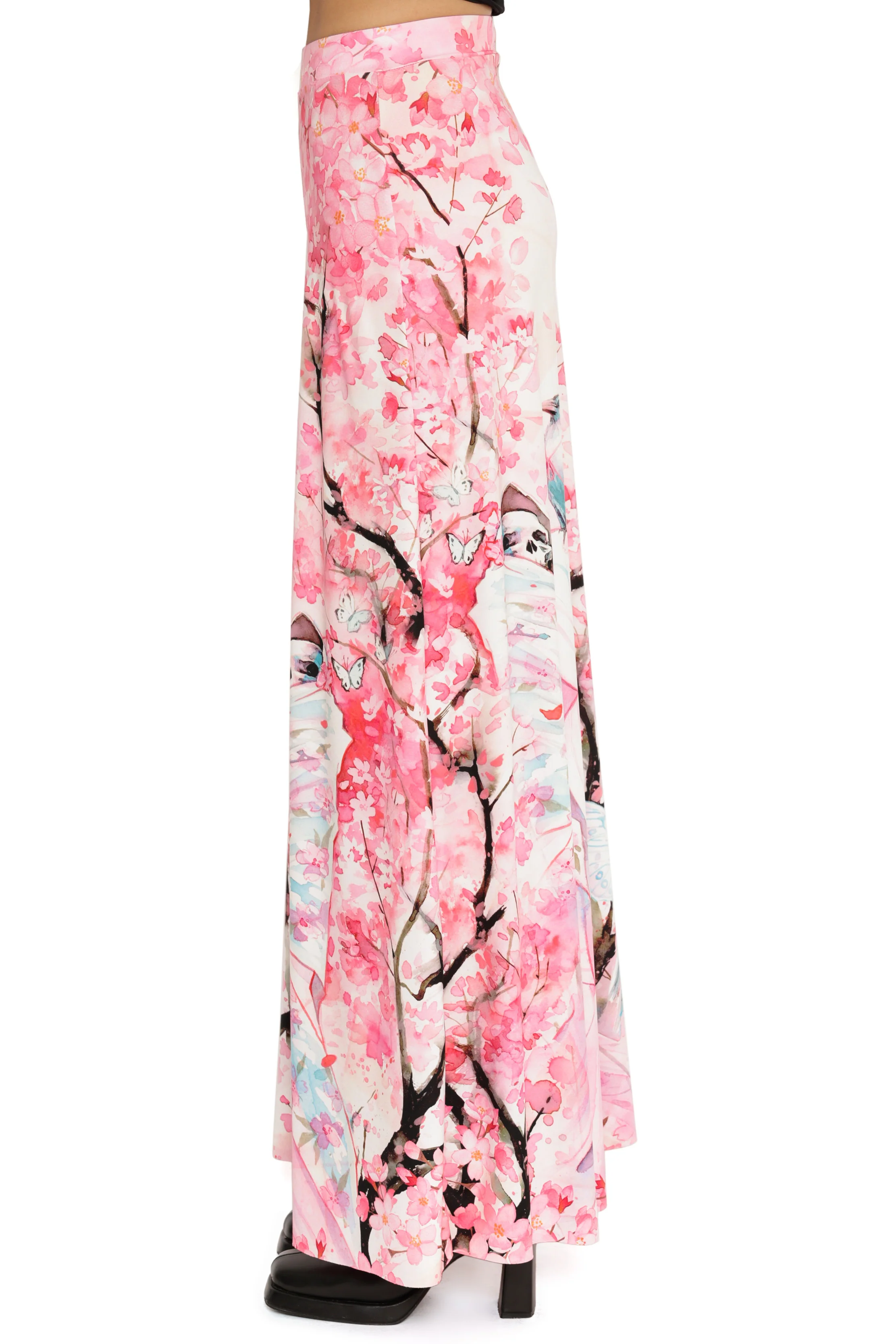 Death's Friend Palazzo Pants - Image 7