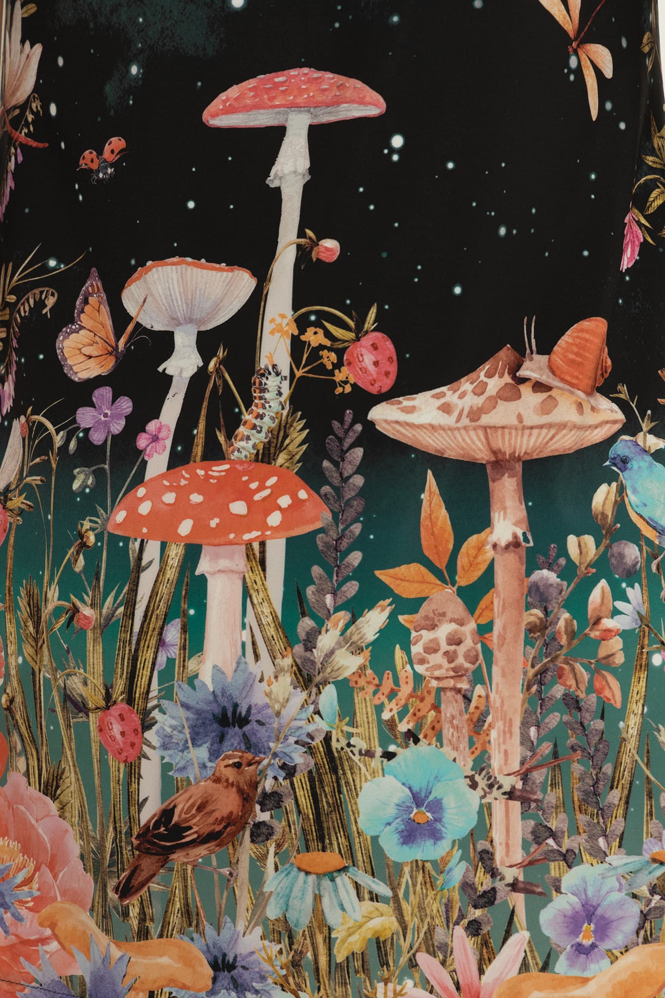 Fairytale Floral Short Sleeve Shirt Dress - Image 4