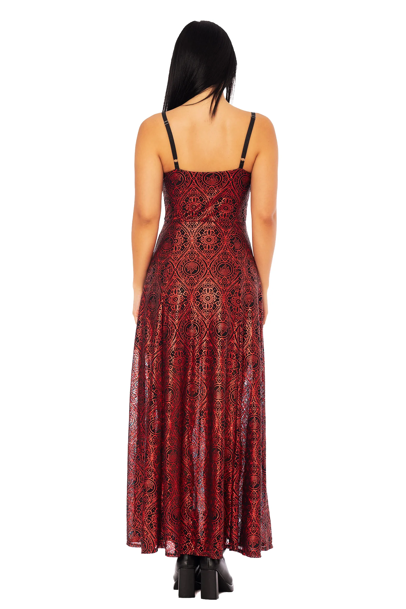 Fire Nation Long Sleeve Bolero Maxi Dress - Image 6
