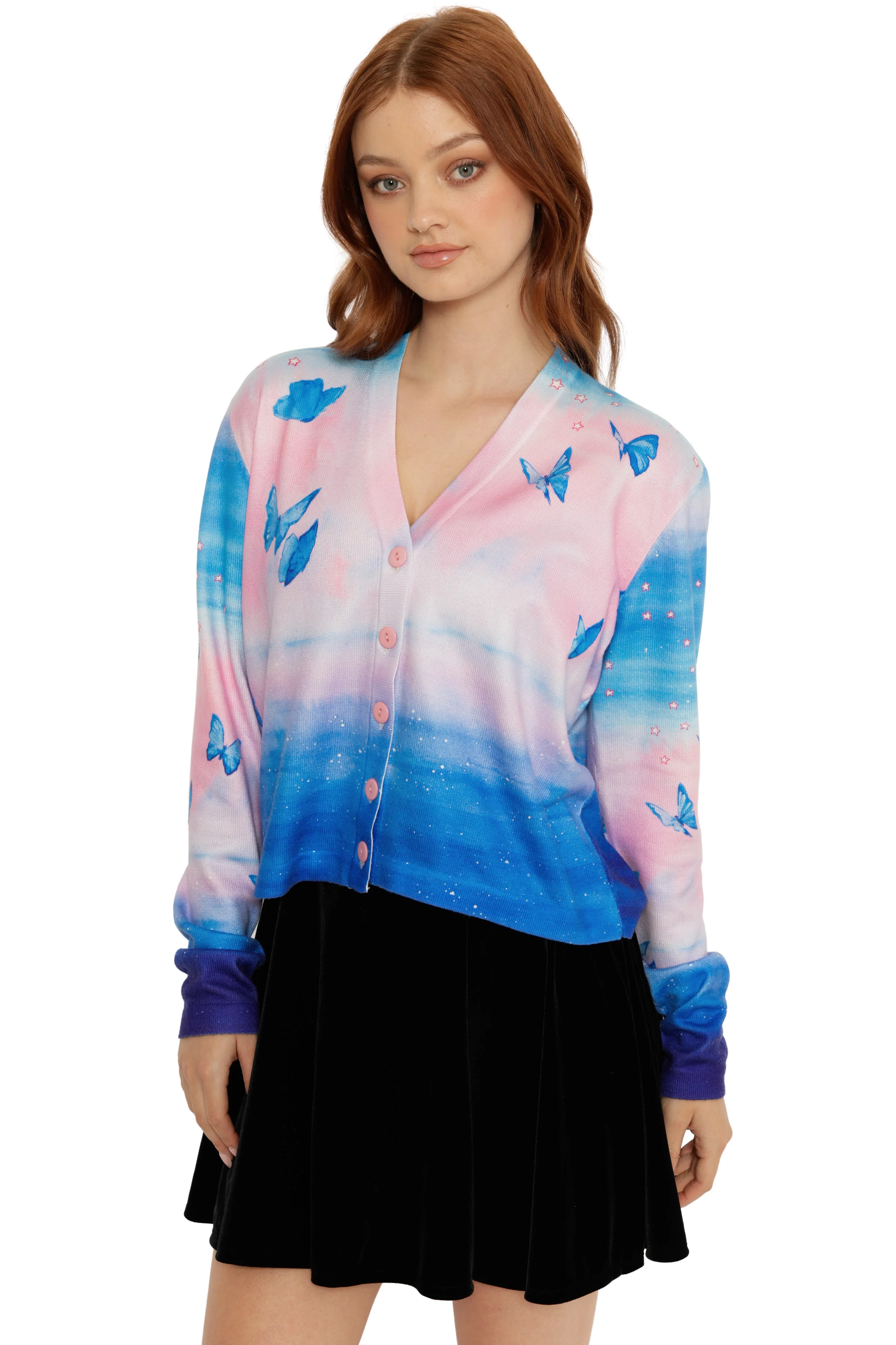 Happy Hare Printed Knit Cardigan (Seconds) - Image 4