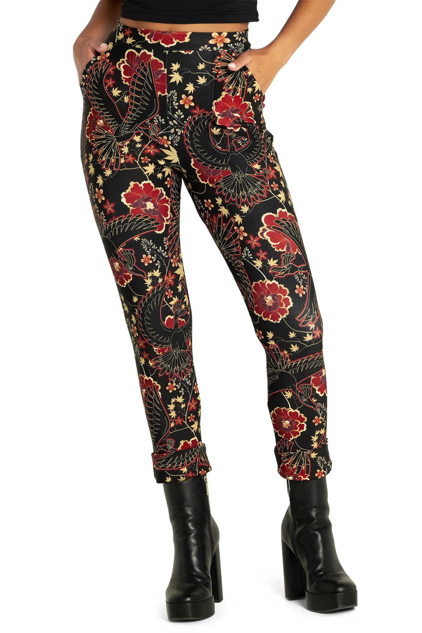 Ho-Oh Wallpaper Cuffed Pants - Toastie Original - Image 6