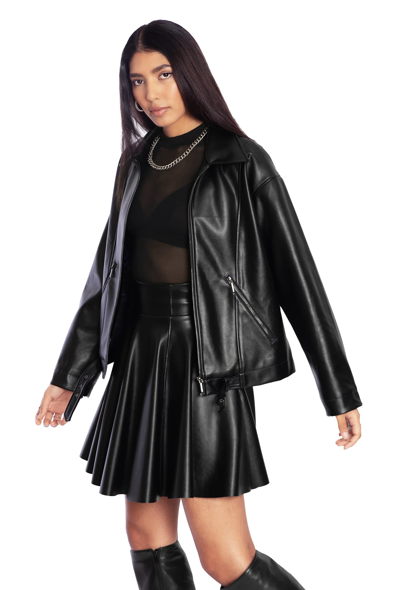 Infinity Snake Moto Jacket - Image 7