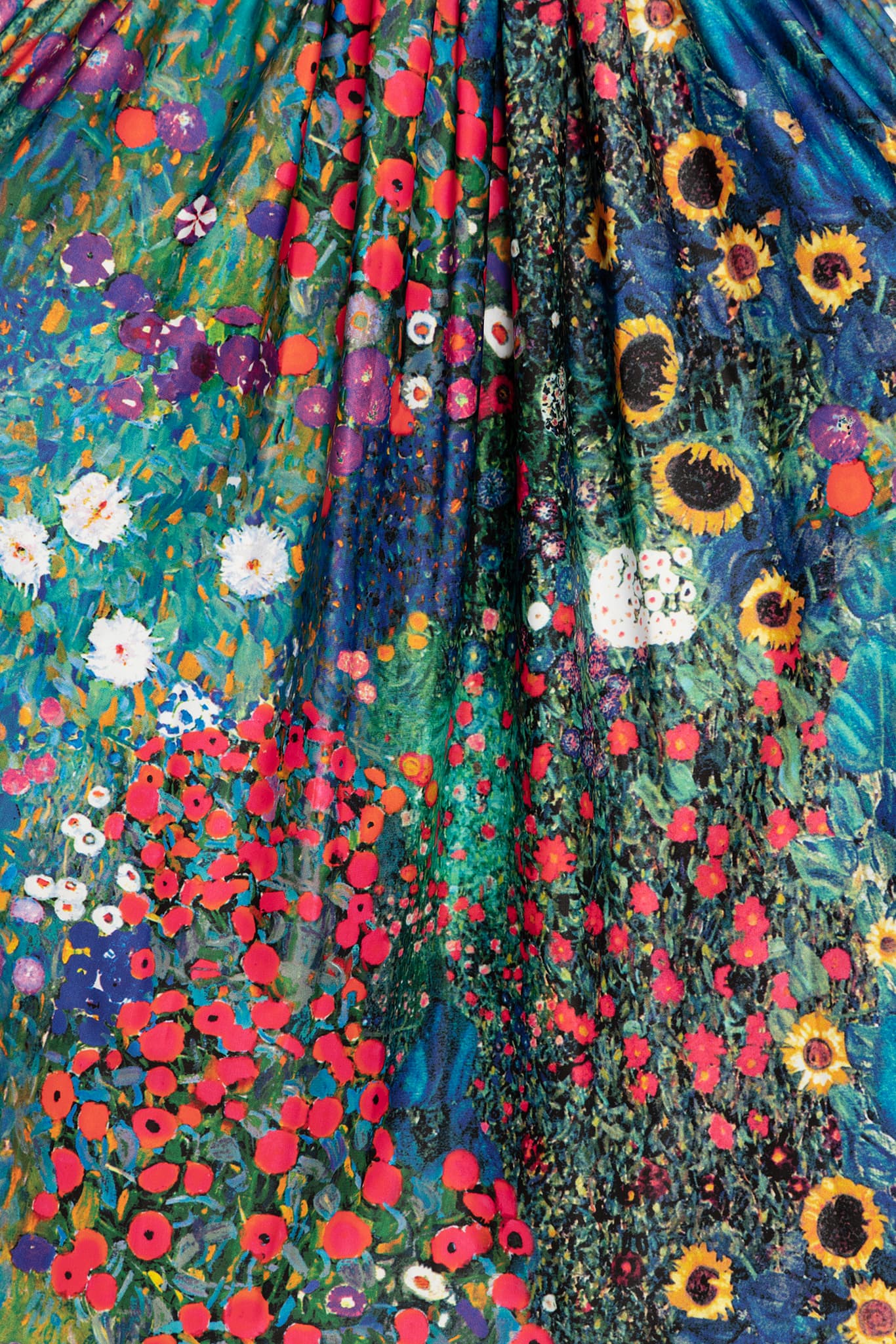 Klimt Collage Slinky Pocket Skirt - Image 5