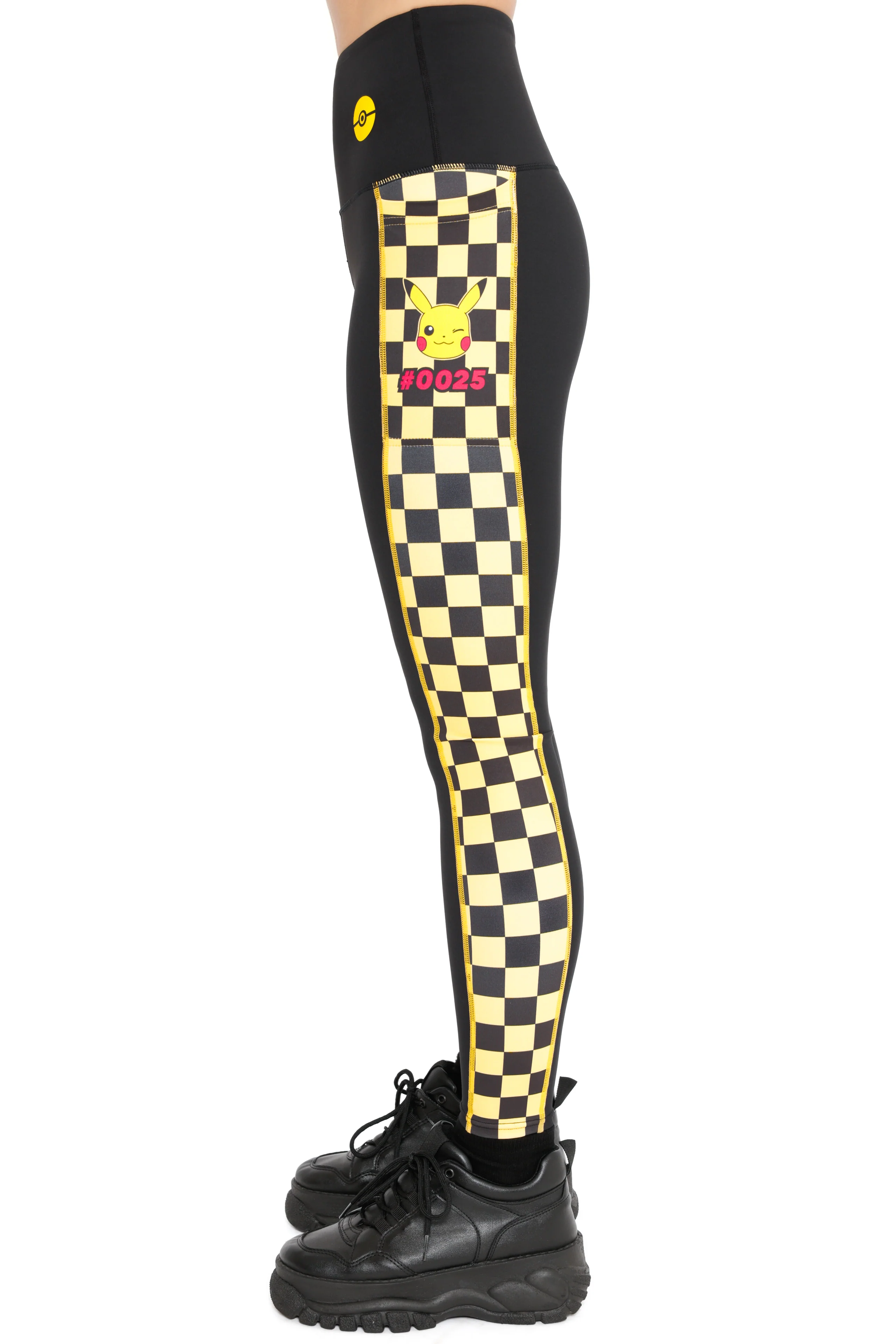 Pikachu Nostalgia High Waisted Ninja Pants - Image 3