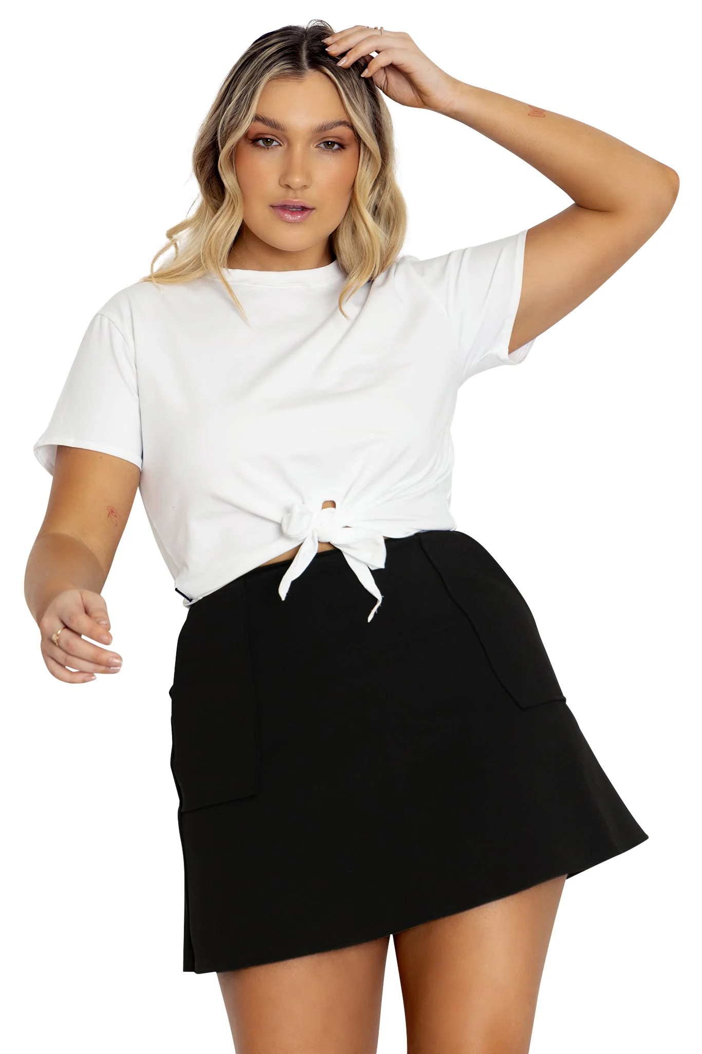 Push It Pocket A-Line Skirt - Image 5