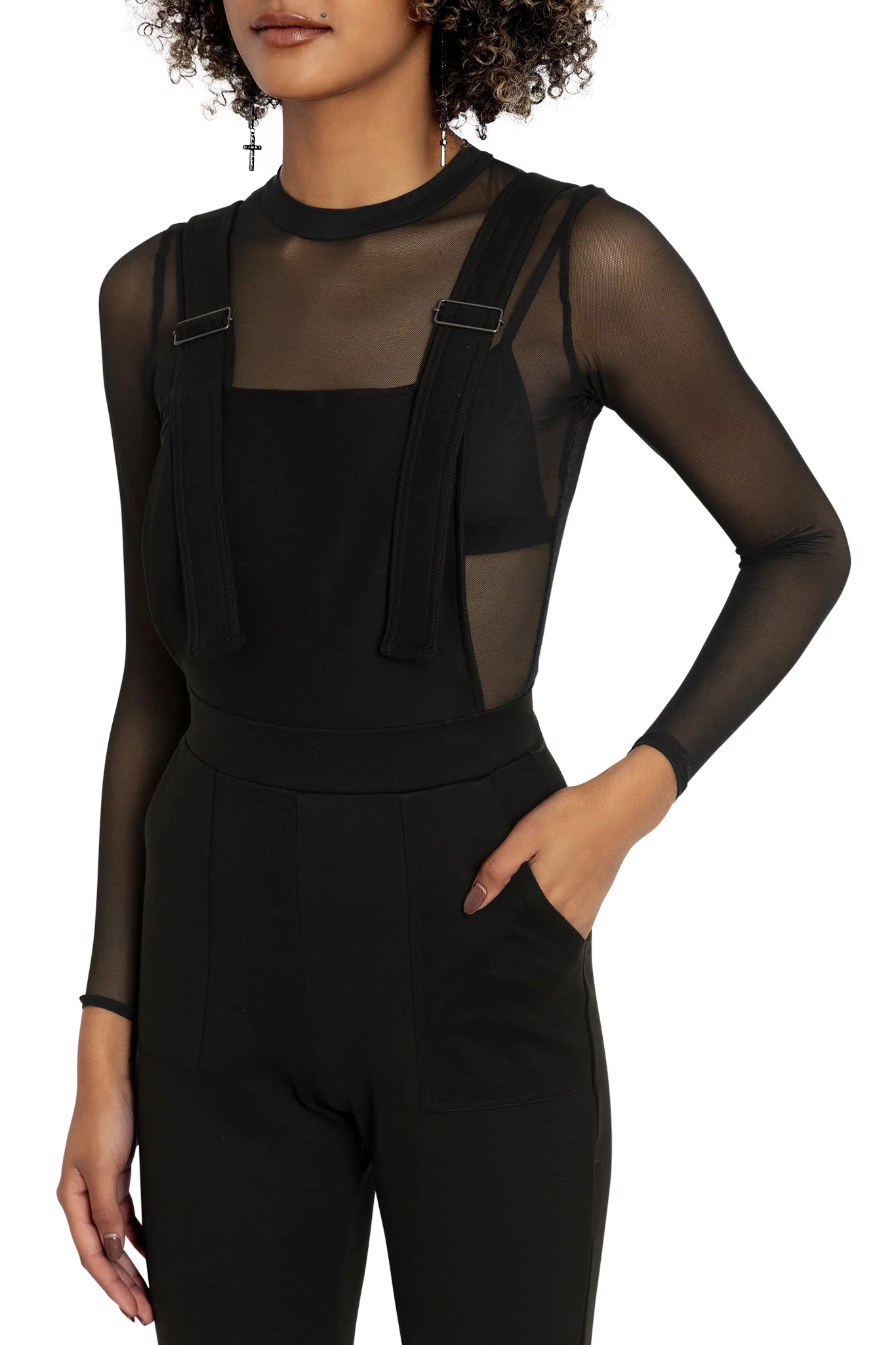 Push It Ponte Overalls - Image 3