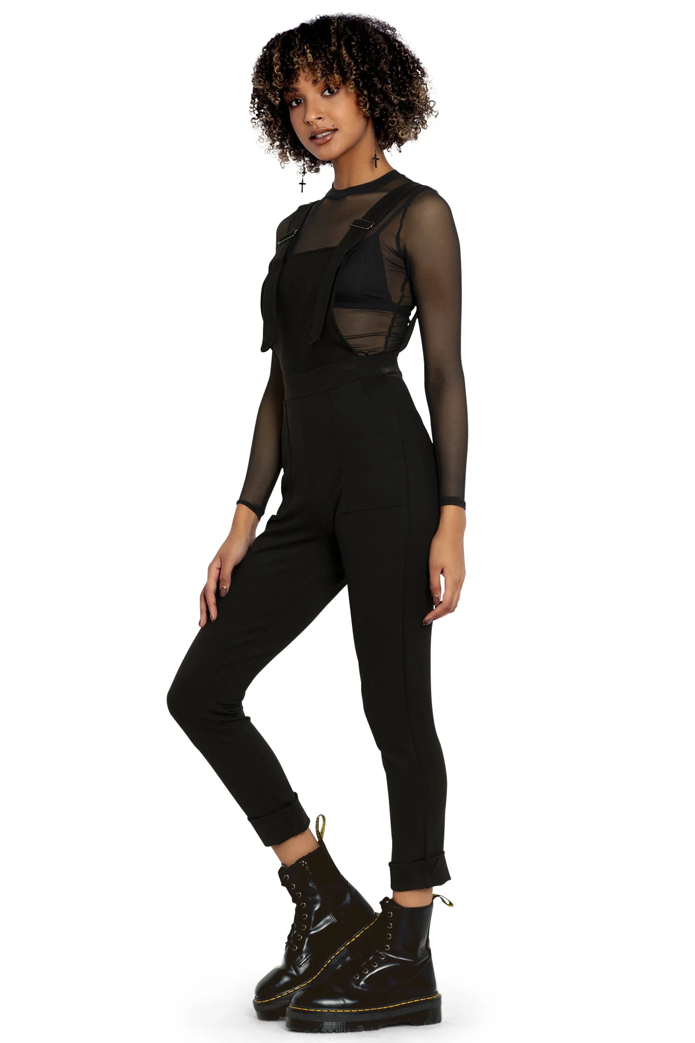 Push It Ponte Overalls - Image 6