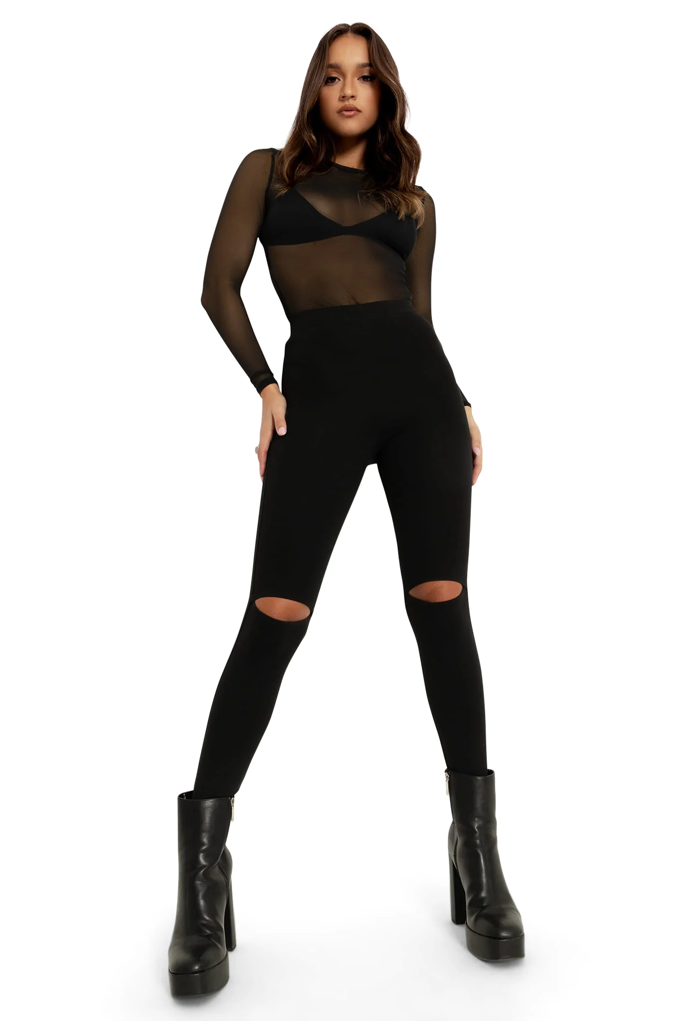 Rip It Up High Waisted Leggings - Image 6