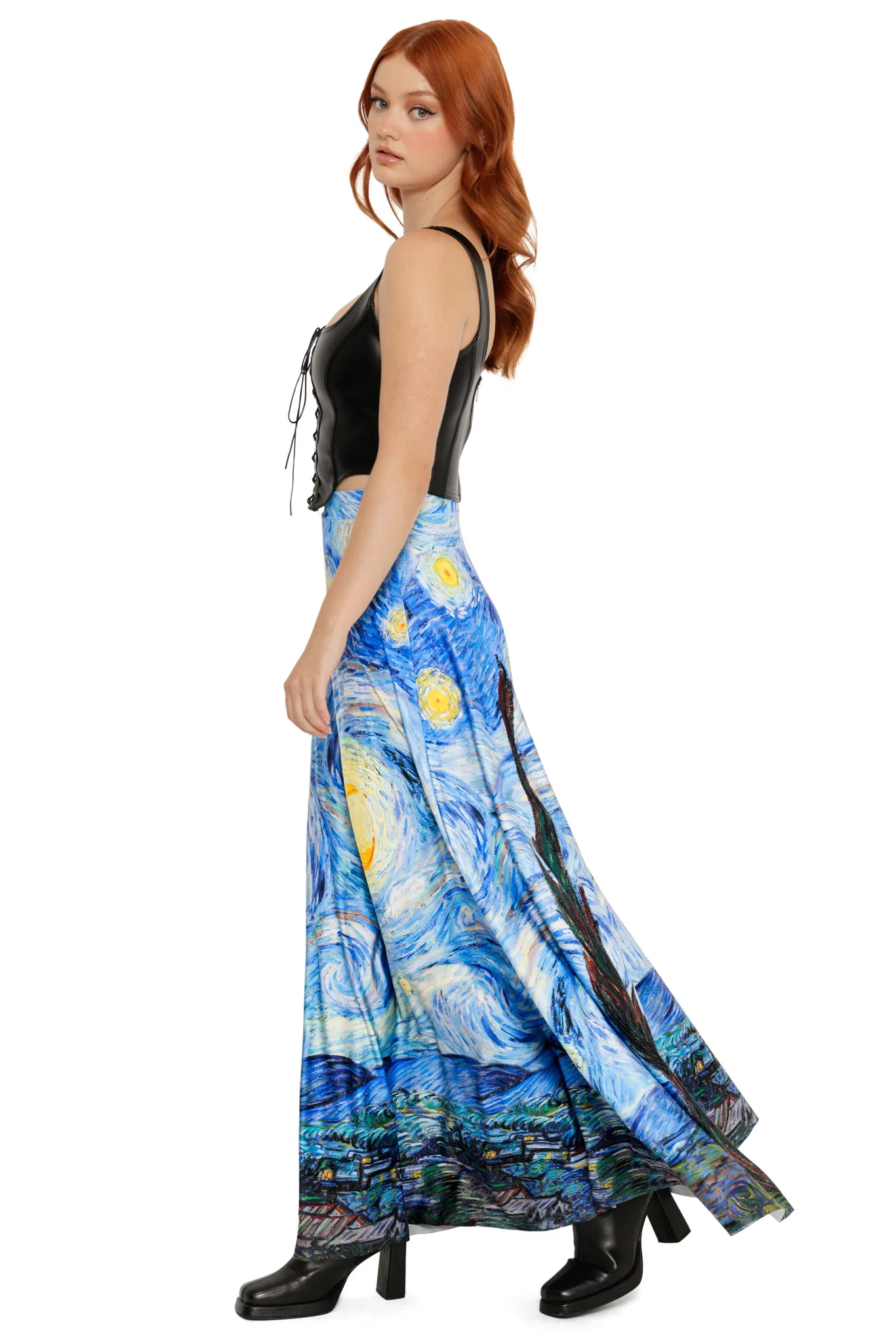 Starry Night Maxi Skirt - Image 3
