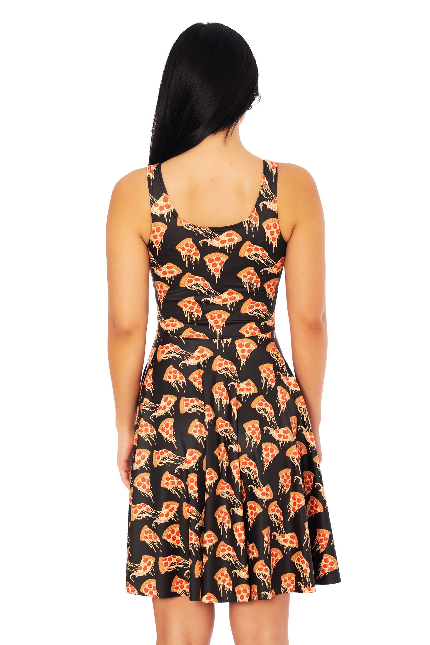 Take a Pizza My Heart Scoop Longline Dress - Image 6
