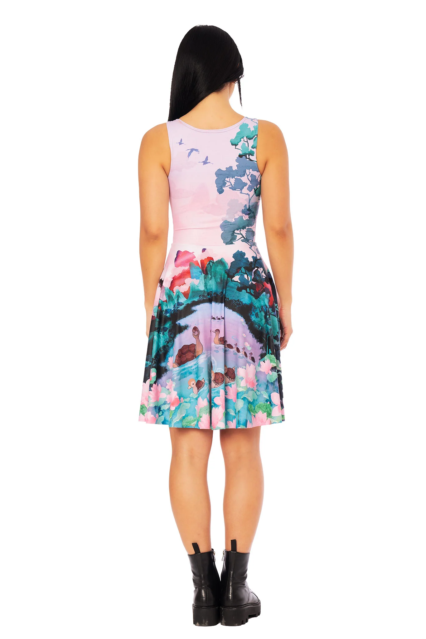 Turtle Ducks Princess Longline Dress - Image 5
