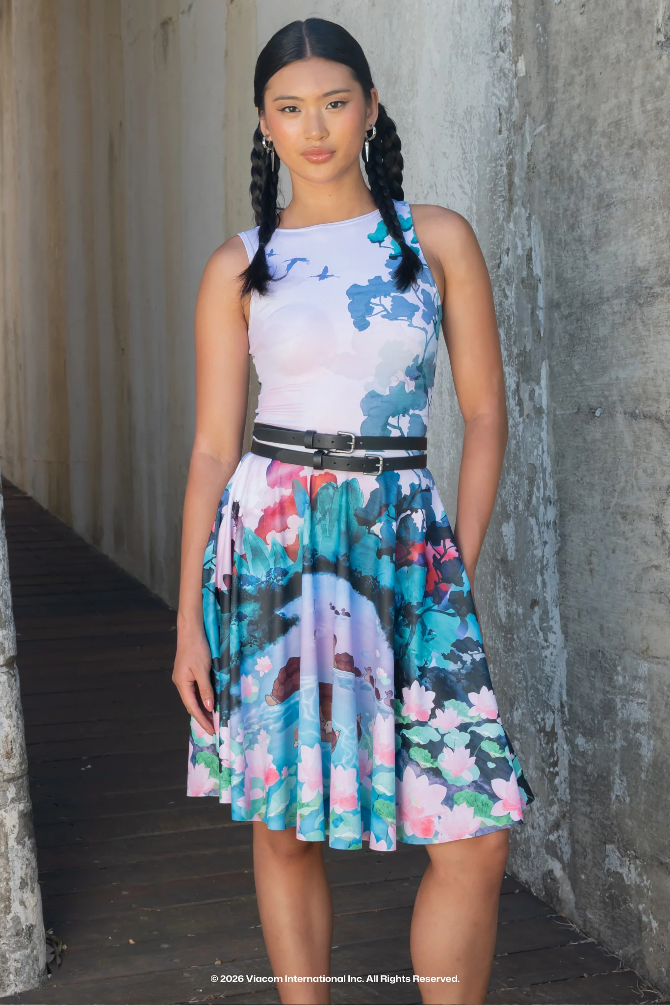 Turtle Ducks Princess Longline Dress - Image 8