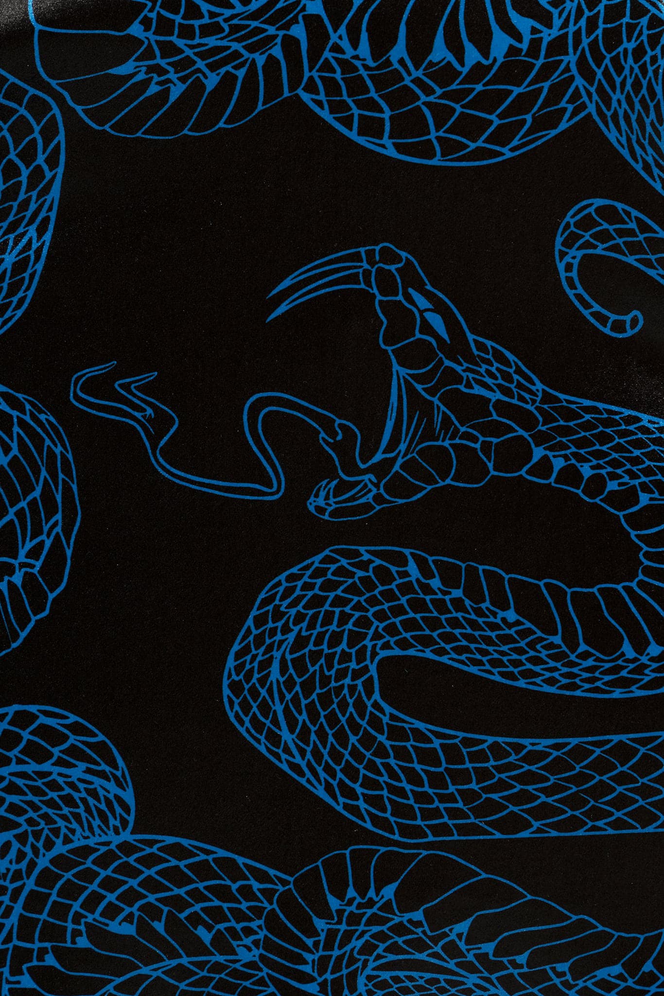 Venomous Blue Velvet Mini Strappy Dress - Image 7